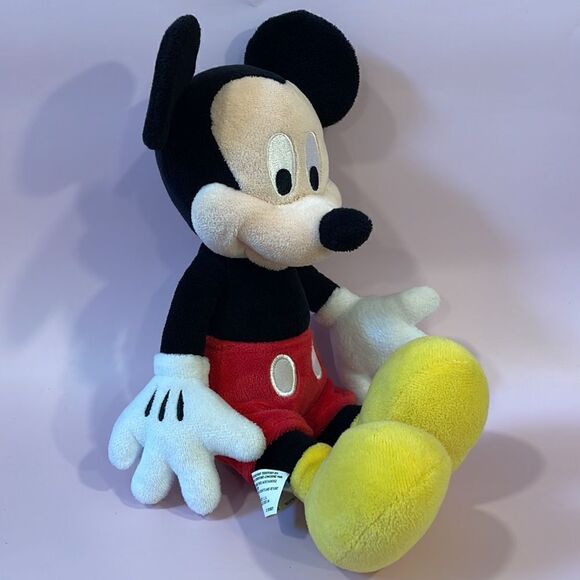 Disney Parks Exclusive 13” long Mickey Mouse Plush Toy Excellent Used Condition - Picture 4 of 6